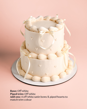 Load image into Gallery viewer, Small 2 tier cake - Create your own