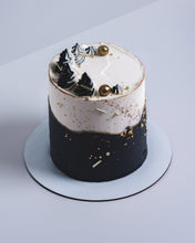 Load image into Gallery viewer, Black & Gold Cake