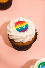 Load image into Gallery viewer, Logo/image cupcakes (Box of 24)