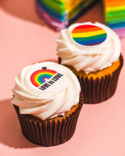 Load image into Gallery viewer, Logo/image cupcakes (Box of 24)