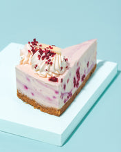 Load image into Gallery viewer, Raspberry &amp; White Chocolate Cheesecake
