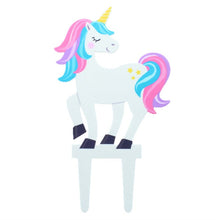 Load image into Gallery viewer, Unicorn Cake Topper