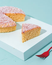 Load image into Gallery viewer, Classic Jam & Coconut Sponge