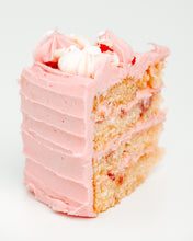 Load image into Gallery viewer, Raspberry & White Chocolate Cake (6 inch)
