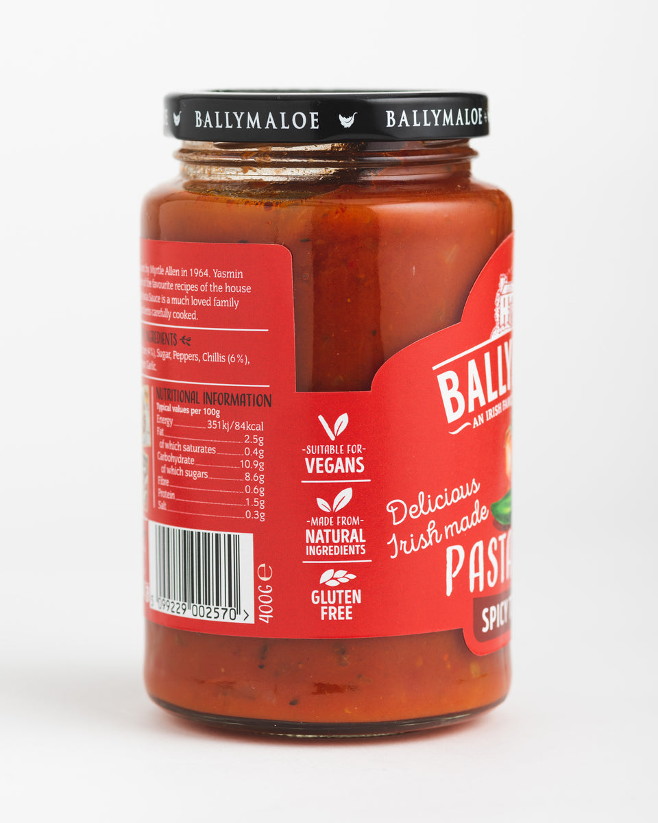 Ballymaloe Pasta Sauce Spicy Tomato French Village Bakery