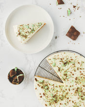 Load image into Gallery viewer, Mint Aero Cheesecake (12 - 14 portions)
