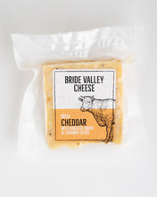 Load image into Gallery viewer, Bride Valley Cheese - Irish Cheddar with Roasted Onion &amp; Caraway Seeds
