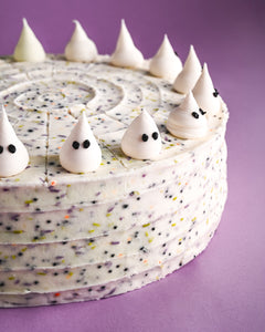 Caramel Apple Halloween Cake