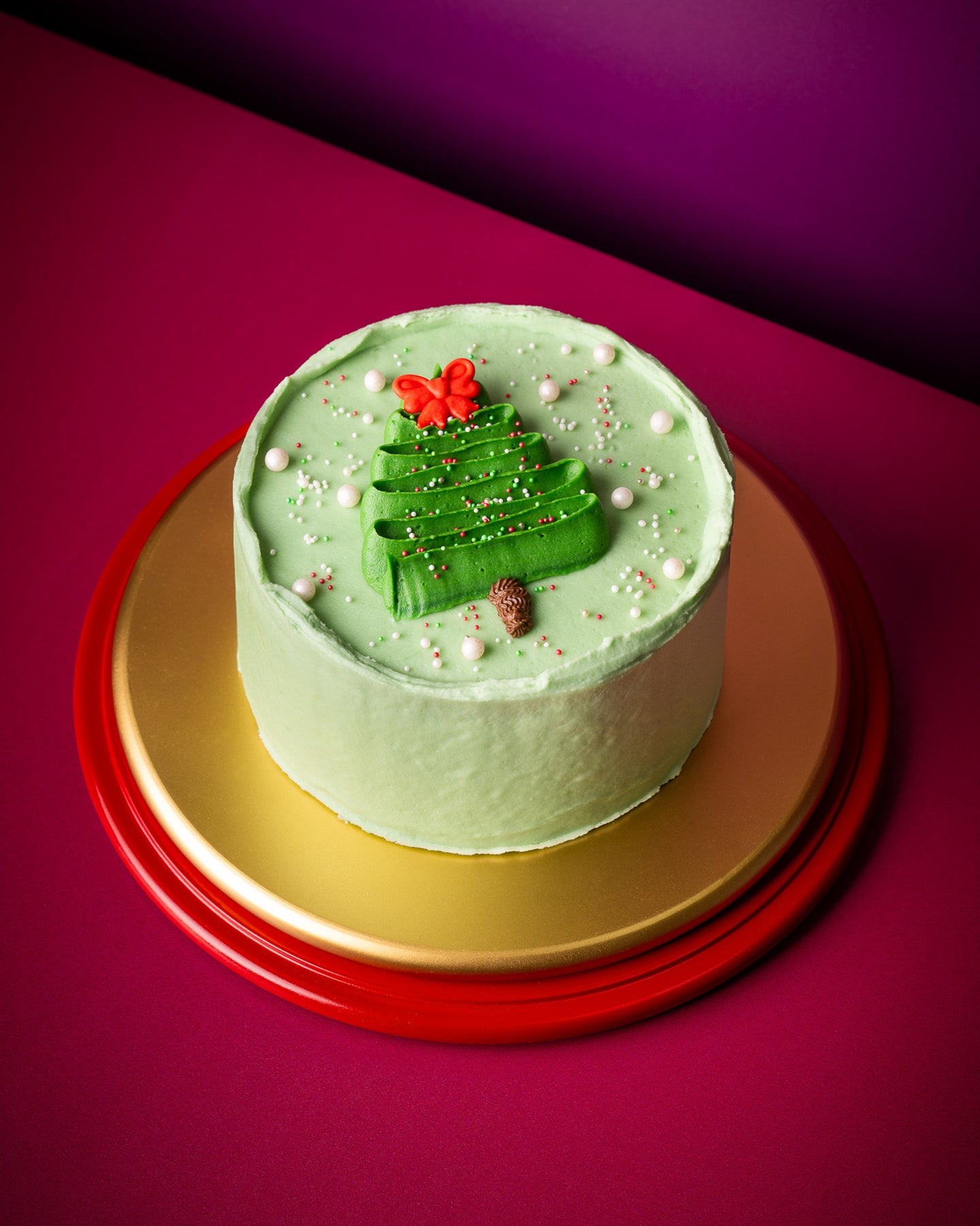Christmas Tree Cake