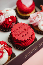 Load image into Gallery viewer, Valentines Cupcakes (Box of 6)
