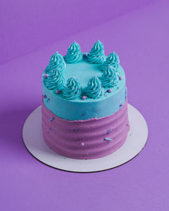 Purple & Blue Cake