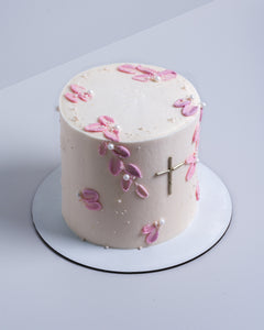 Pink Cross Cake