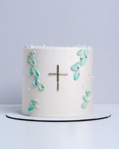 Blue Cross Cake