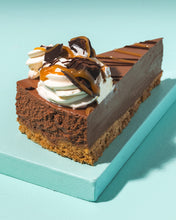 Load image into Gallery viewer, Caramel Chocolate Brownie Cheesecake
