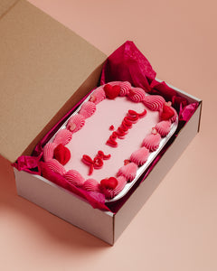 Valentines Tray Cake