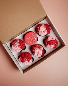 Valentines Cupcakes (Box of 6)