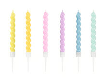 Load image into Gallery viewer, Pastel Curl Candles
