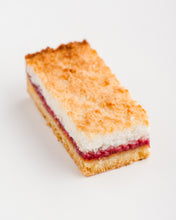 Load image into Gallery viewer, Jam &amp; Coconut Slice
