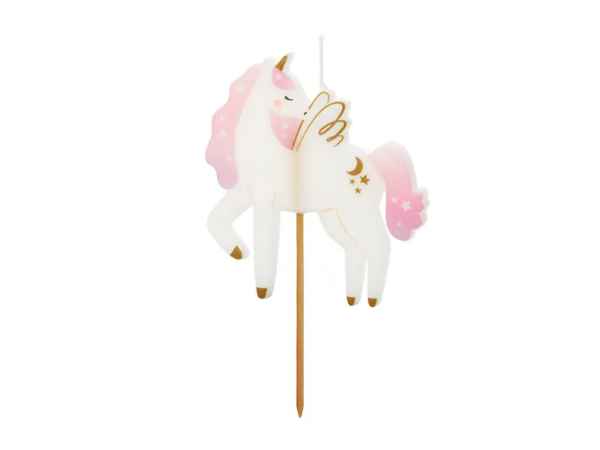 Unicorn Candle (9cm)