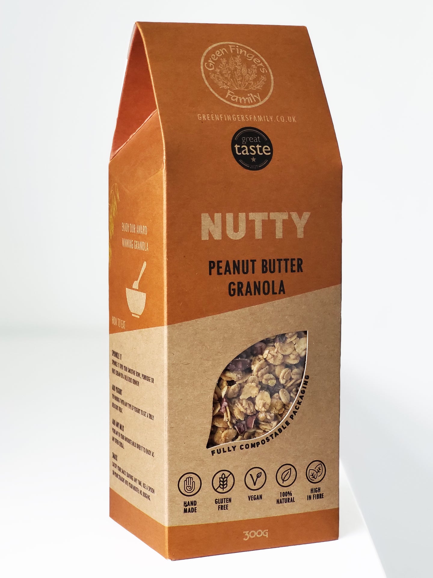 Green Fingers Family Granola - Nutty 300g