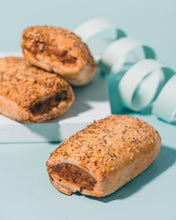 Load image into Gallery viewer, 3 Pork Cranberry Stuffing Sausage Rolls
