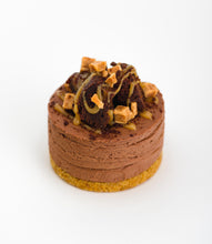 Load image into Gallery viewer, Caramel &amp; Chocolate Brownie Cheesecake Dessert Pot
