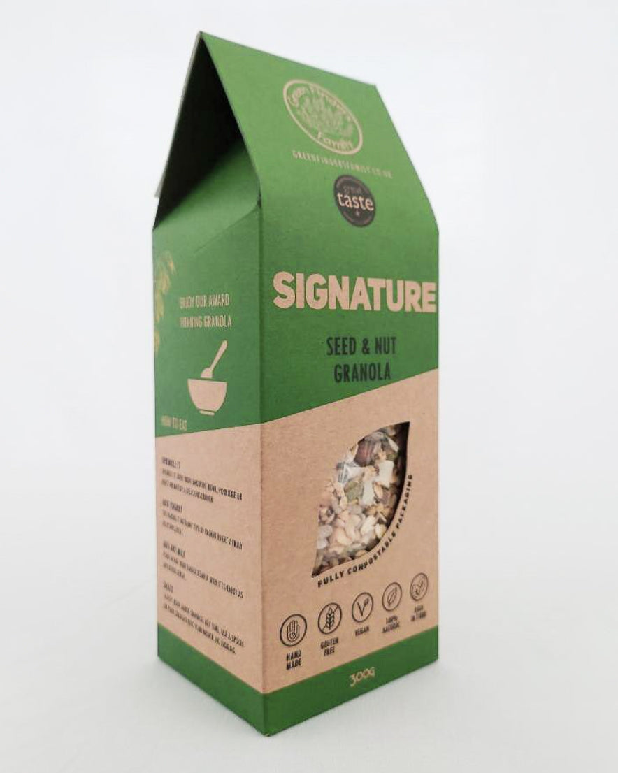 Green Fingers Family Granola - Signature Seed & Nut Granola 300g