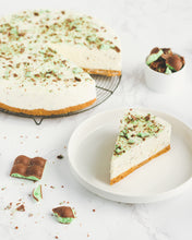 Load image into Gallery viewer, Mint Aero Cheesecake (12 - 14 portions)
