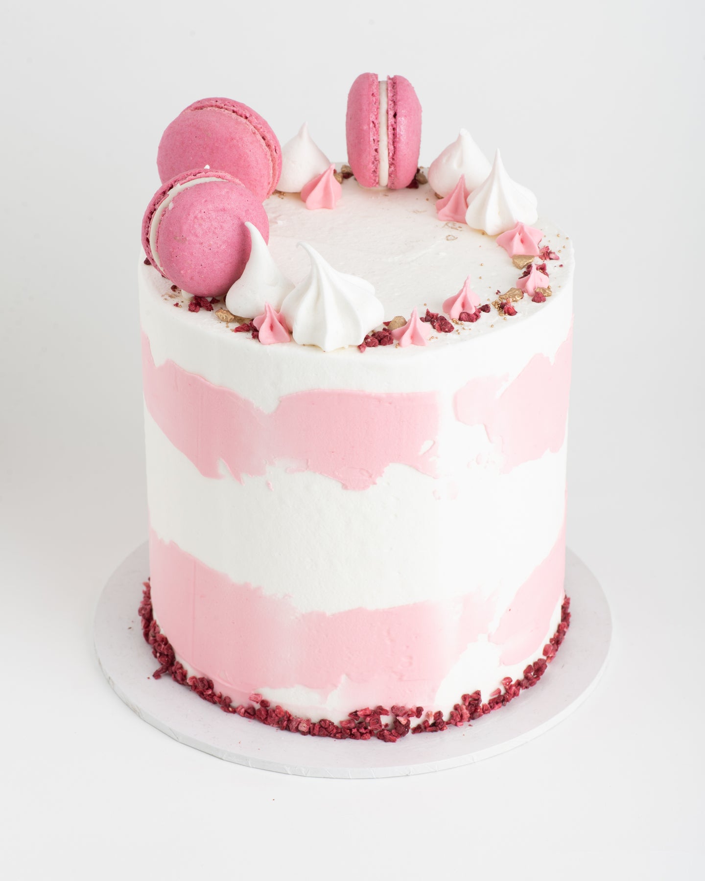 Pink Smudge Cake