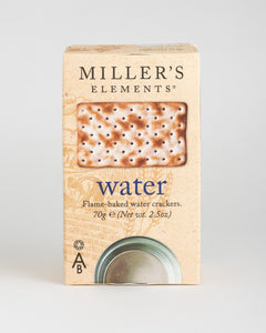 Artisan Biscuits - Miller's Elements - Water