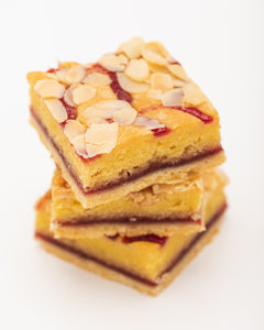 Raspberry Bakewell Slice