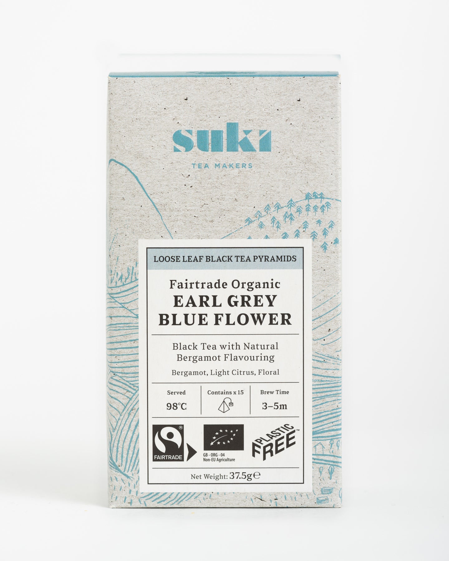 Suki Tea - Fairtrade Earl Grey Blue Flower